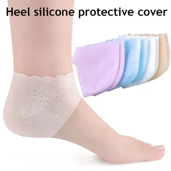 2 buc Noi Silicon Îngrijire Picioare Șosete Gel Hidratant Călcâiul Șosete Subțiri cu Gaura de Cracare Picior de Îngrijire a Pielii Protectori Picior de Îngrijire Instrument