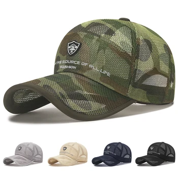 Reglabil Trucker Hat Solid Șapcă De Baseball Pentru Bărbați Ochiurilor De Plasă Respirabil Capace Stick Eticheta Palarie De Soare De Vară În Aer Liber De Sport Golf Șapcă De Baseball